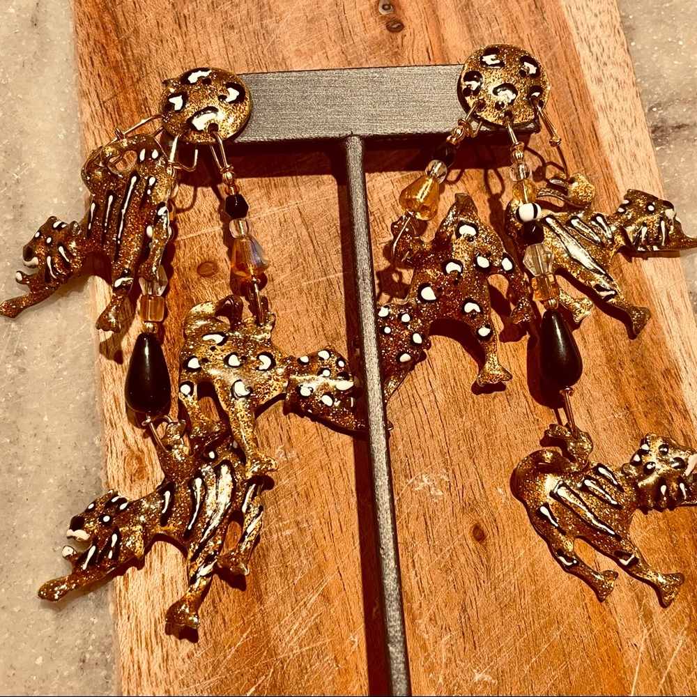 Lunch at the Ritz vintage earrings